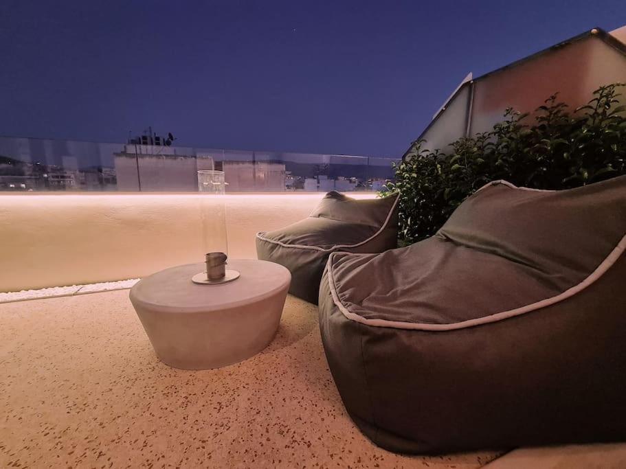 Апартаменты Heated Plunge Pool & Firepit Acropolis Penthouse Афины Экстерьер фото