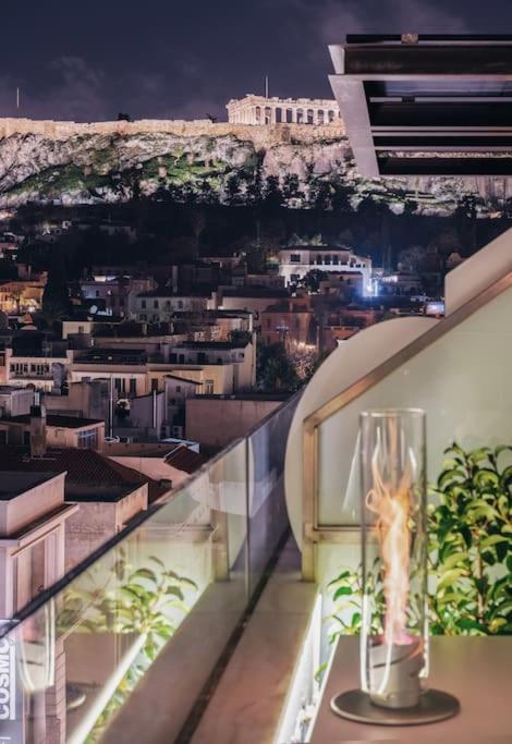 Апартаменты Heated Plunge Pool & Firepit Acropolis Penthouse Афины Экстерьер фото